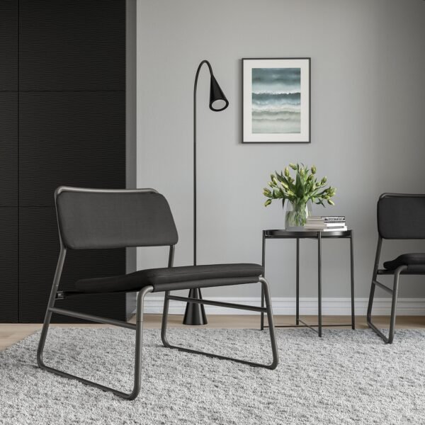 Easy chair dark grey