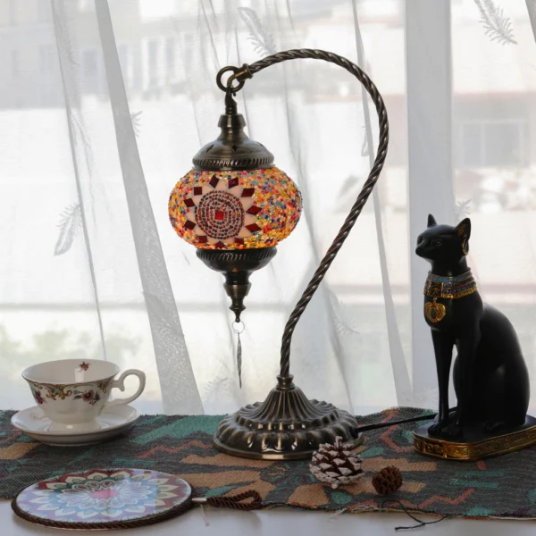 Moroccan Table Lamp Retro Romantic