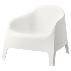 Armchair outdoor white